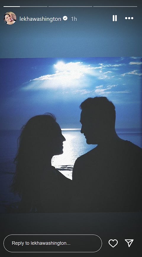 Lekha Washington's Instagram Story